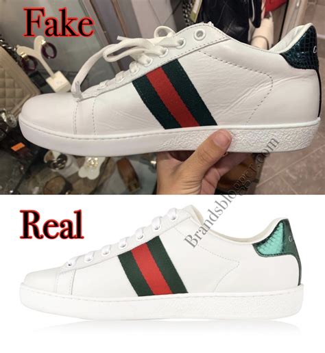 sneakers gucci replica|how to tell if gucci shoes are fake.